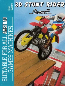 3D Stunt Rider (UK) (1985) box cover front